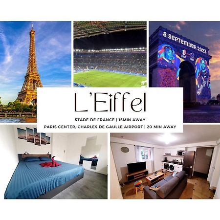 L'Eiffel - Self Checking, 20Min From Paris Apartment Drancy Luaran gambar