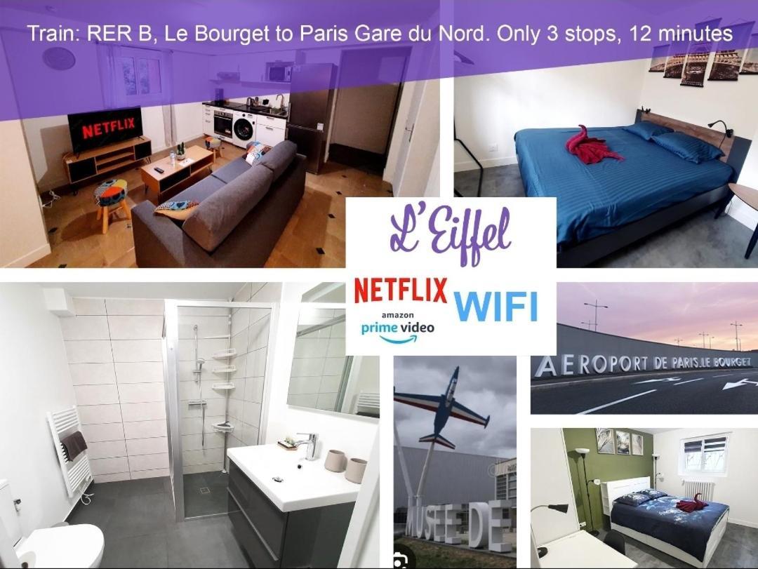 L'Eiffel - Self Checking, 20Min From Paris Apartment Drancy Luaran gambar